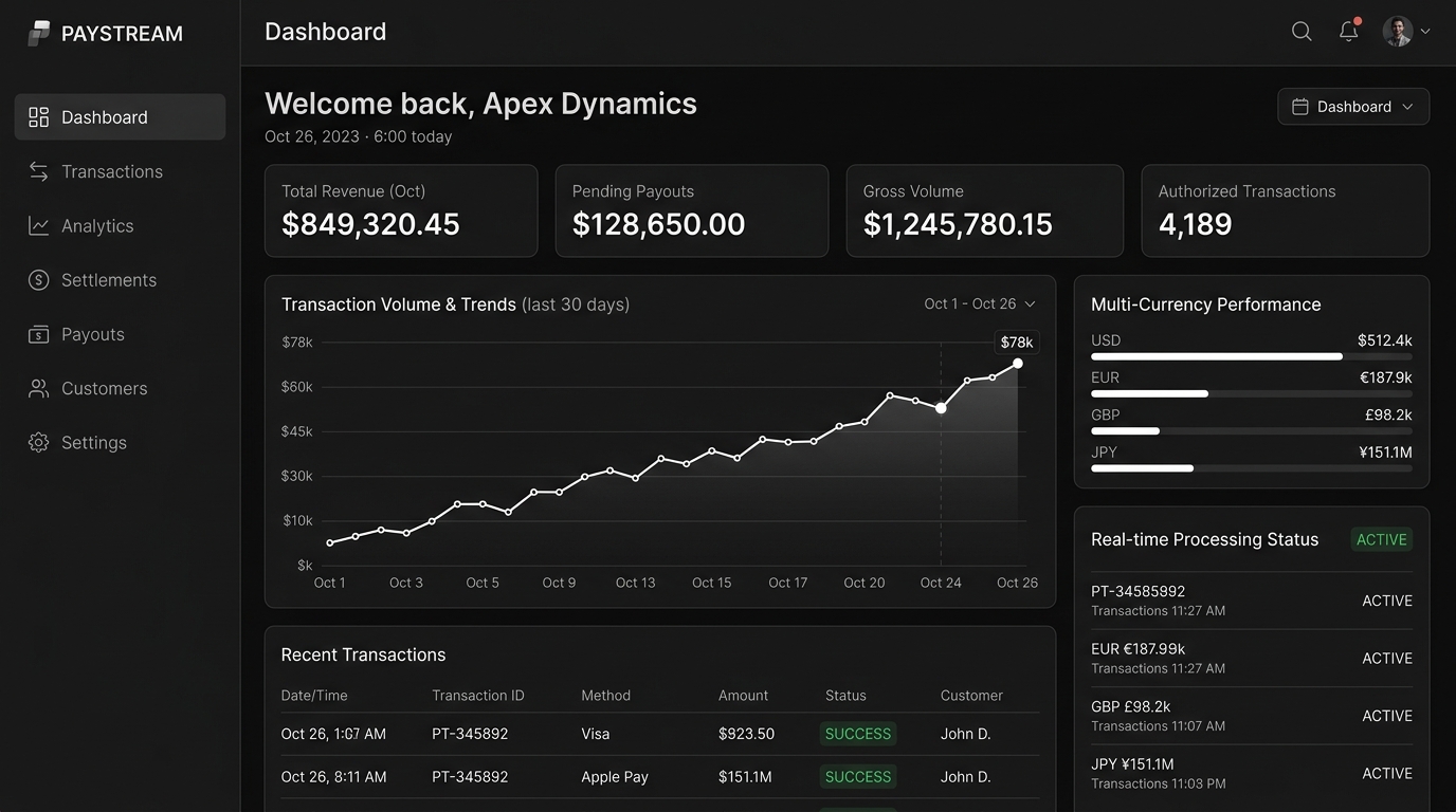 SwiftPay Payment Infrastructure